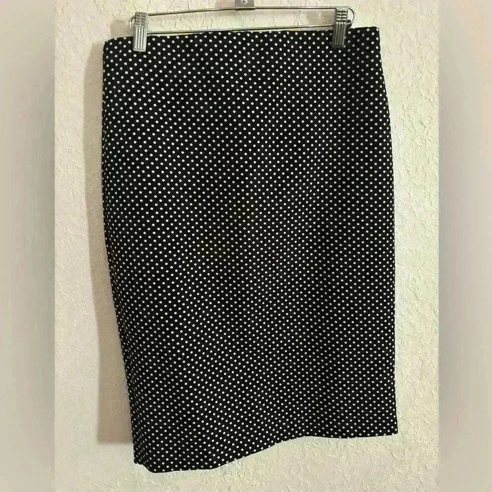 Philosophy polka dot pencil skirt